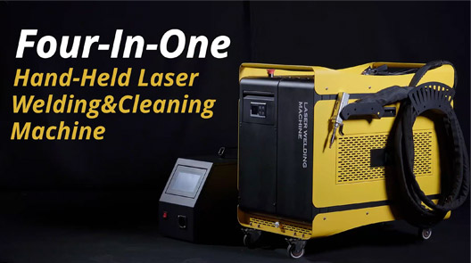 Hand-held laser welding&cleaning machine